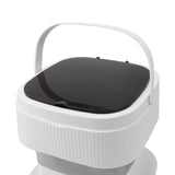 Portable Washing Machine Multifunction Powerful Foldable Washer with Dehydration Function for Baby Clothes Underwear Socks Grey