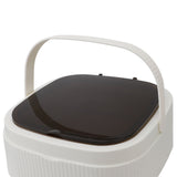 Foldable Washing Machine with Dryer Portable Folding Mini Washer for Underwear Socks Apartment Dorm RV Traveler Khaki