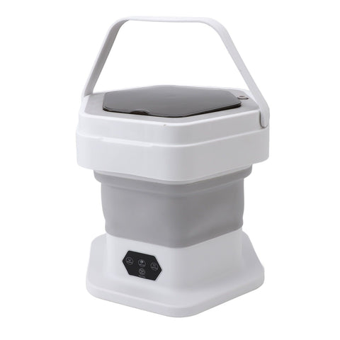 Mini Foldable Washer Wash and Spin Combo Ultra Cleaning Portable Travel Washer for Baby Clothes Underwear Pants Gray In Australia - Darrahopens