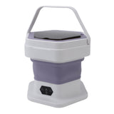 Mini Foldable Washer Wash and Spin Combo Ultra Cleaning Portable Travel Washer for Baby Clothes Underwear Pants Purple In Australia - Darrahopens