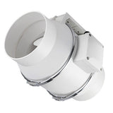 Duct Fan High Efficiency Low Noise Air Circulation Ventilation Inline Exhaust Fan for Bathrooms Kitchens
