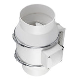 Duct Fan High Efficiency Low Noise Air Circulation Ventilation Inline Exhaust Fan for Bathrooms Kitchens