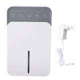 Dehumidifier for Home 1500ml ABS Quiet Desktop Mini Semiconductor Dehumidifier with Timer for Room White EU Plug 100 to 240V