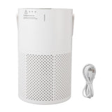 Portable Air Purifier Negative Ion Air Cleaner with 2H 4H 8H Timing Kids Safety Lock for Bedroom Office Living Room Built in Filter