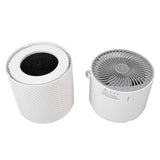 Portable Air Purifier Negative Ion Air Cleaner with 2H 4H 8H Timing Kids Safety Lock for Bedroom Office Living Room Built in Filter