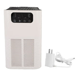 Portable Air Purifier Intelligent Automatic Control Timer Desk Air Purifier with Child Safety Lock for Living Room Bedroom Office US Plug 100‑240V In Australia - Darrahopens