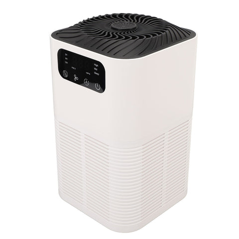 Portable Air Purifier Intelligent Automatic Control Timer Desk Air Purifier with Child Safety Lock for Living Room Bedroom Office EU Plug 100‑240V