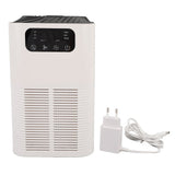 Portable Air Purifier Intelligent Automatic Control Timer Desk Air Purifier with Child Safety Lock for Living Room Bedroom Office EU Plug 100‑240V