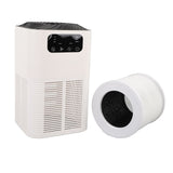 Portable Air Purifier Intelligent Automatic Control Timer Desk Air Purifier with Child Safety Lock for Living Room Bedroom Office EU Plug 100‑240V