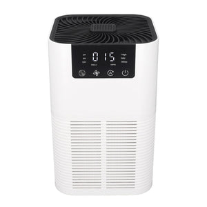 Portable Air Purifier with Filter Timing Lock AI Smart Auto Regulation Air Cleaner for Pet Room Infant Room Living Room Bedroom Office EU Plug In Australia - Darrahopens