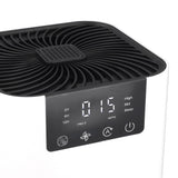 Portable Air Purifier with Filter Timing Lock AI Smart Auto Regulation Air Cleaner for Pet Room Infant Room Living Room Bedroom Office EU Plug In Australia - Darrahopens
