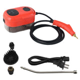 Steam Cleaner 2500W Handheld High Pressure High Temp Small Steam Cleaning Machine with Touch Screen for Kitchen Car Bathroom Red US Plug 110V In Australia - Darrahopens