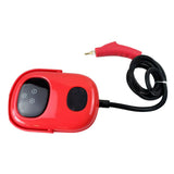 Steam Cleaner 2500W Handheld High Pressure High Temp Small Steam Cleaning Machine with Touch Screen for Kitchen Car Bathroom Red US Plug 110V