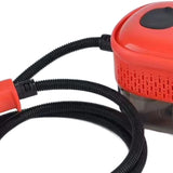 Steam Cleaner 2500W Handheld High Pressure High Temp Small Steam Cleaning Machine with Touch Screen for Kitchen Car Bathroom Red US Plug 110V