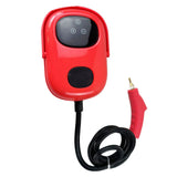 Steam Cleaner 2500W Handheld High Pressure High Temp Small Steam Cleaning Machine with Touch Screen for Kitchen Car Bathroom Red EU Plug 220V