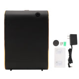 Smart Scent Machine ABS Automatic Aromatherapy Essential Oil Diffuser with Timer for Home Bathroom Hotel Office Black US Plug 110 to 220V