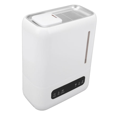 4L Top Fill Humidifier for Bedroom Large Room Home Quiet Essential Oil Diffuser Auto Shut Off 360 Degree Mist Direction Constant Temperature US Plug