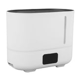 3L Large Capacity Flame Humidifier Heatable Aromatherapy Humidifier 4 Levels Quiet Adjustment Humidifier with Visual Water Tank for Home Office