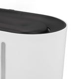 3L Large Capacity Flame Humidifier Heatable Aromatherapy Humidifier 4 Levels Quiet Adjustment Humidifier with Visual Water Tank for Home Office