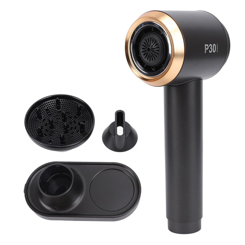 Cordless Hair Dryer Rechargeable Portable Travel Household Fast Drying Cold Heat Constant Negative Ion Blower EU Plug 100‑240V In Australia - Darrahopens