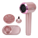 Portable Wireless Hair Dryer 300W Negative Ion Hair Dryer Hot Cold Wind Rechargeable Hair Dryer with Temperature Control for Home Travel US Plug 100‑240V In Australia - Darrahopens