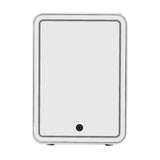 6L Skincare Fridge 3 Gear Light Portable Makeup Mirror Refrigerator Cooler and Warmer Miniature Beauty Fridge for Chest Milk Cosmetics Medicines Drinks EU Plug