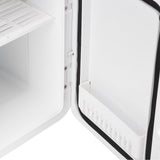 Mini Skincare Fridge with LED Mirror 3 Levels Dimmable 6L Cooler Warmer Portable Handle Makeup Small Refrigerator for Bedroom Car Office Dorm US Plug In Australia - Darrahopens