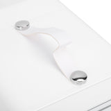 Mini Skincare Fridge with LED Mirror 3 Levels Dimmable 6L Cooler Warmer Portable Handle Makeup Small Refrigerator for Bedroom Car Office Dorm US Plug