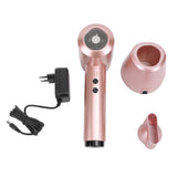 Rechargeable Cordless Hairdryer 5000mAh Batterry 6 Speed Adjustment Fast Drying Portable Travel Hairdryer for Home Camping Rose Gold EU Plug