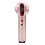 Rechargeable Cordless Hairdryer 5000mAh Batterry 6 Speed Adjustment Fast Drying Portable Travel Hairdryer for Home Camping Rose Gold EU Plug
