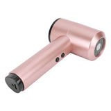 Rechargeable Cordless Hairdryer 5000mAh Batterry 6 Speed Adjustment Fast Drying Portable Travel Hairdryer for Home Camping Rose Gold EU Plug