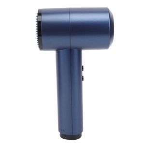 Rechargeable Cordless Hairdryer 5000mAh Batterry 6 Speed Adjustment Fast Drying Portable Travel Hairdryer for Home Camping Dark Blue EU Plug