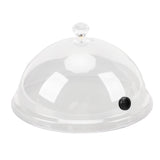 Smoking Cloche Dome Cover Lid for Plates Bowls Glasses Smoking Infuser Accessory for Cocktail Food Drinks 31.5cm