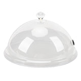 Smoking Cloche Dome Cover Lid for Plates Bowls Glasses Smoking Infuser Accessory for Cocktail Food Drinks 31.5cm