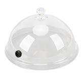 Smoking Cloche Dome Cover Lid for Plates Bowls Glasses Smoking Infuser Accessory for Cocktail Food Drinks 31.5cm