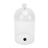 Smoking Cloche Dome Cover Lid for Food Drinks Acrylic Transparent Cocktail Smoker Dome Accessory 33cm