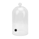 Smoking Cloche Dome Cover Lid for Food Drinks Acrylic Transparent Cocktail Smoker Dome Accessory 33cm