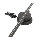3D Hologram Fan 3D Holographic Projector Advertising Display Fan with 224LED Beads Remote Control for Shop Party Bar US Plug 100 to 240V