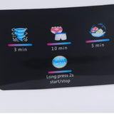 Portable Washing Machine 11.5L Large Capacity 3 Timer Modes Mini Foldable Washer with Drain Hose for Underwear Baby Clothes US Plug 100-240V Blue In Australia - Darrahopens