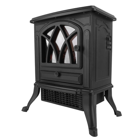 Electric Fireplace Heater 3D Flame Effect Rapid Heating Electric Space Heater for Home EU Plug 220V In Australia - Darrahopens