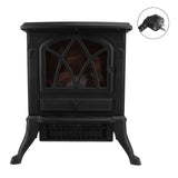 Electric Fireplace Heater 3D Flame Effect Rapid Heating Electric Space Heater for Home EU Plug 220V In Australia - Darrahopens