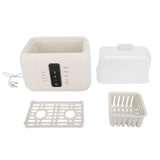 Fast Bottle Warmer Multifunctional Milk Warmer Fits 2 Bottles 72 Hour Keep Warm Accurate Temperature Control Automatic Shut Off