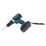 Power Drill Set with LED Light Bits 21V 25 Plus 3 Plus 2 Gear Setting Brushless Motor Professional Cordless Electric Power Drill US Plug 100-240V