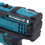 Power Drill Set with LED Light Bits 21V 25 Plus 3 Plus 2 Gear Setting Brushless Motor Professional Cordless Electric Power Drill US Plug 100-240V