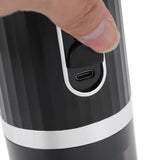 Portable Coffee Machine Mini Rechargeable Electric for Car Travel Camping Home Outdoor Use Black In Australia - Darrahopens