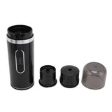 Portable Coffee Machine Mini Rechargeable Electric for Car Travel Camping Home Outdoor Use Black