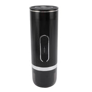 Portable Coffee Machine Mini Rechargeable Electric for Car Travel Camping Home Outdoor Use Black