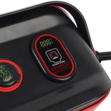 Handheld Pressurized Steam Cleaner Multipurpose High Pressure High Temperature Portable Steam Cleaner for Home Car Kitchen Cleaning Red EU Plug 220V