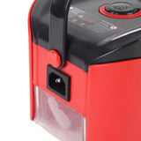 Handheld Pressurized Steam Cleaner Multipurpose High Pressure High Temperature Portable Steam Cleaner for Home Car Kitchen Cleaning Red EU Plug 220V
