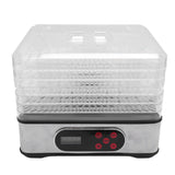 Food Dehydrator with Temperature Control and Timer Electric Drying Machine for Meat Herbs Beef Fruits Vegetables EU Plug 220V In Australia - Darrahopens